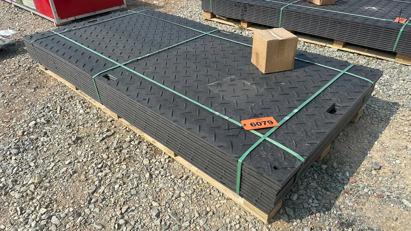 (12) Unused 4'X8' Road Bed Protection Pads
