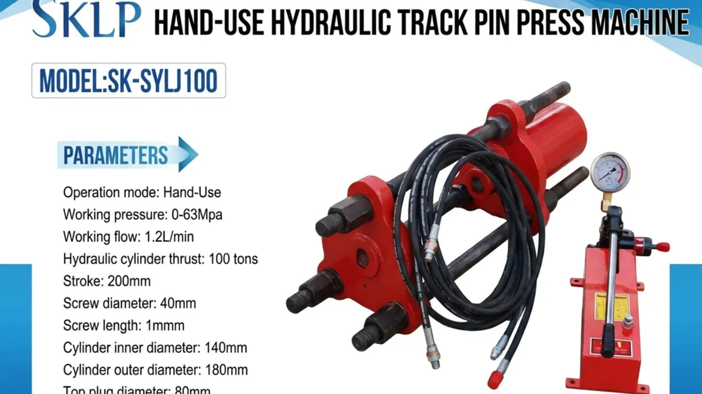 Unused Manual Track Pin Press Machine