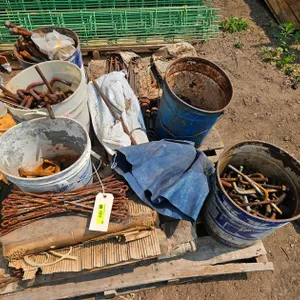Pallet Assorted Concrete Hardware