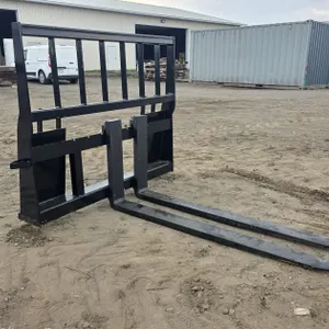 New Mower King Skid Steer Forks and Frame