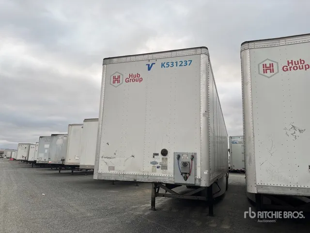 2023 Vanguard VXP 53 ft x 102 in T/A Van Trailer