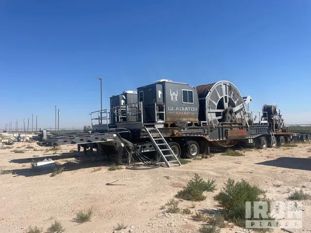 2013 Peerless Limited (1) 53 ft Coil Tubing Reel Trailer