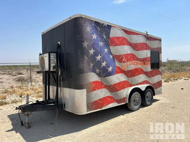 2018 Lark United Manufacturing 15 ft T/A Command Trailer Enclosed Trailer