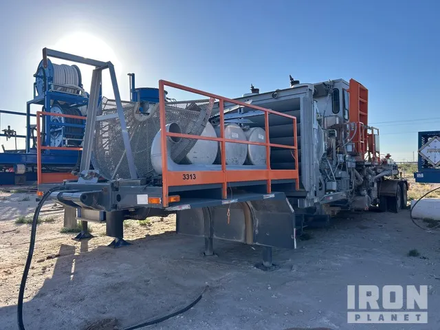 2010 Pratt Industries 44 ft Double Triplex Frac Pump