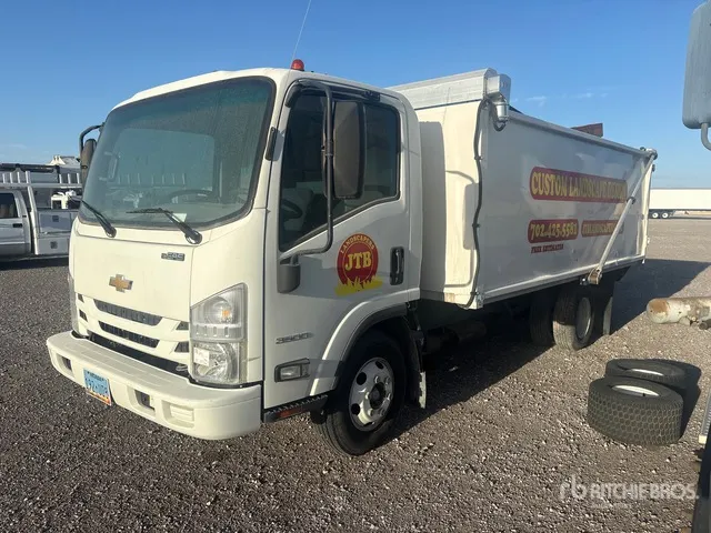 2018 Chevrolet 3500 4x2 Landscape Truck