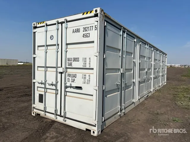 2026 40 ft High Cube Multi-Door Storage Container
