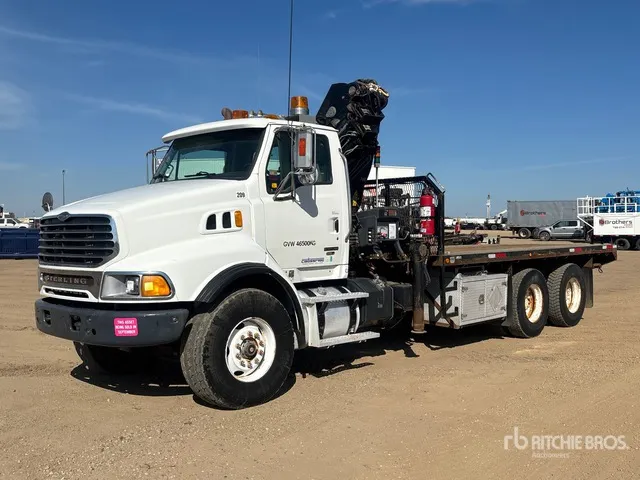 2008 Hiab 288EP-4XS 9500 kg Knuckle Boom on 2006 Sterling LT9500 6x4 Boom Truck