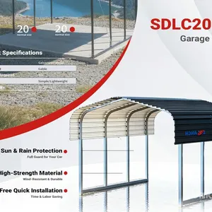 2026 SDLC2020 20 ft x 20 ft Carport (Unused)