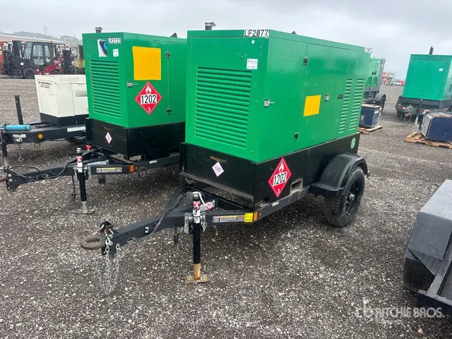 2022 Megagen Z25KH 20 kW Mobile Generator Set