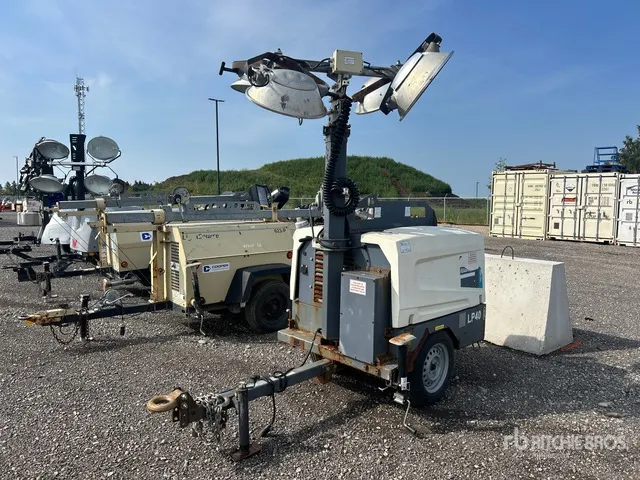 2017 Atlas Copco V4 8 kW Light Tower