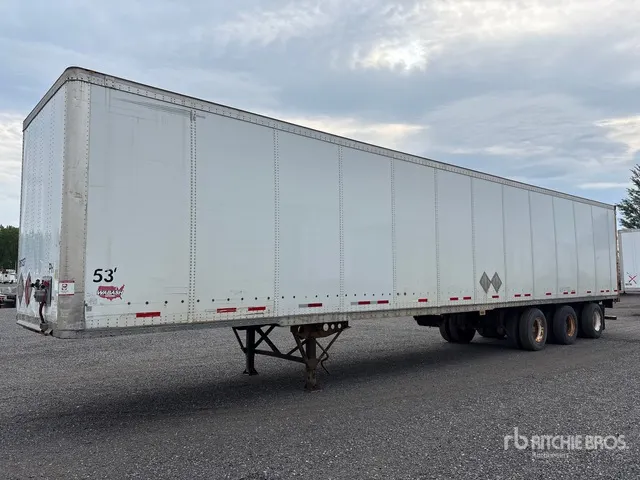 2008 Wabash 53 ft x 102 in Tri/A Van Trailer