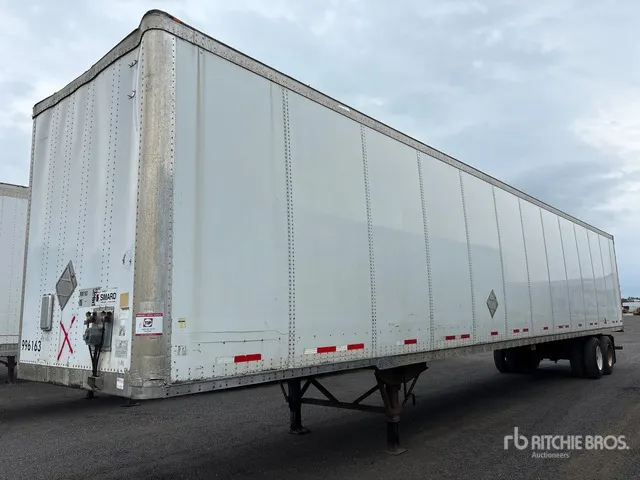 2008 Wabash 53 ft x 102 in T/A Van Trailer