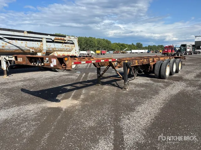 2008 Max Atlas Tri/A Extendable Container Trailer
