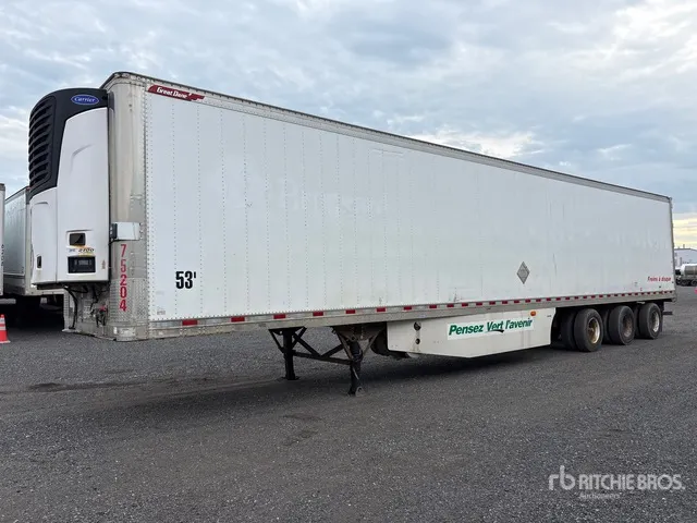 2015 Great Dane 53 ft x 102 in Tri/A Refrigerated Trailer