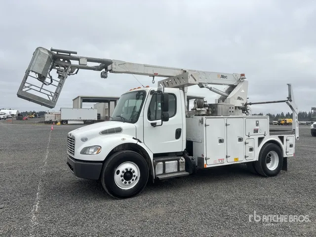 Altec T40P 35 ft on 2016 Freightliner M2 4x2 Cable Placer Bucket Truck