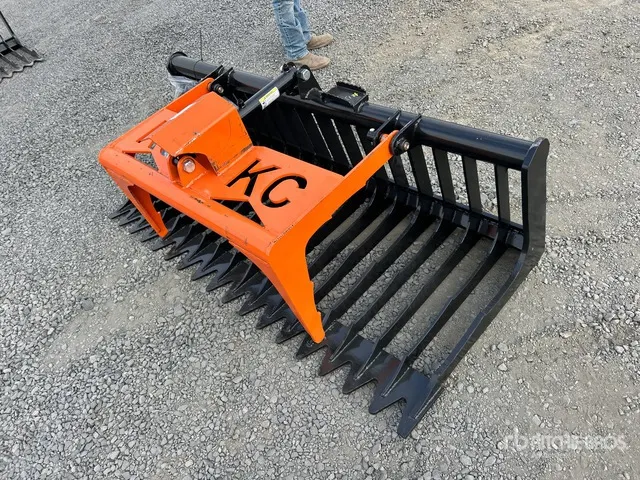 2025 Kit Containers QT-SG-S76-V3 76 in Skeleton Skid Steer Grapple (Unused)