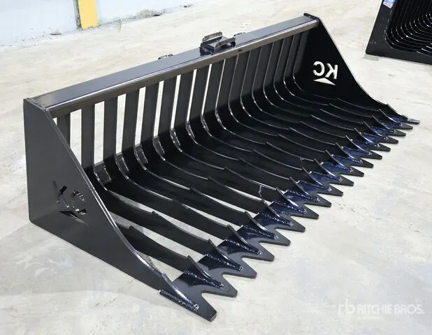 2025 Kit Containers QT-SB-H76-V3 76 in Skeleton Skid Steer Bucket (Unused)