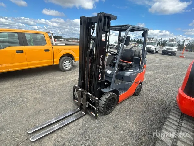 2022 Toyota 50-8FGCU25 4800 lb Cushion Tire Forklift