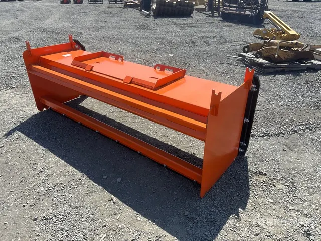 2025 Kit Containers QT-SP-8-23-PB 92 in Skid Steer Snow Pusher (Unused)