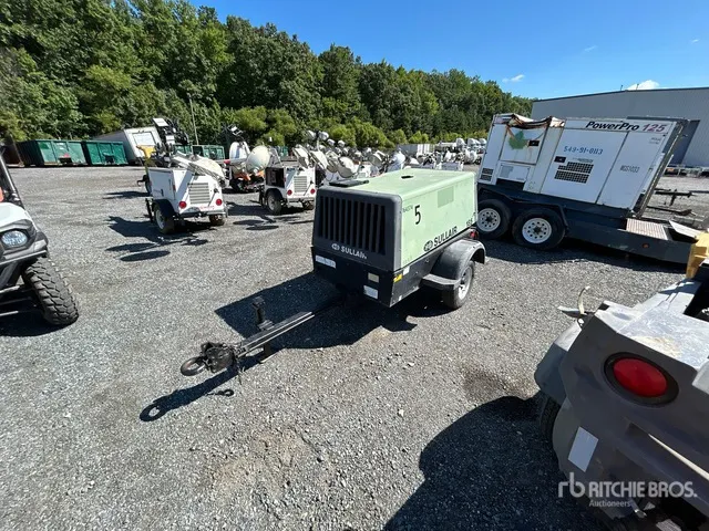 2011 Sullair 185 cfm Mobile Air Compressor