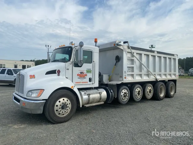 2016 Kenworth T370 12x4 Five Axle Dump Truck