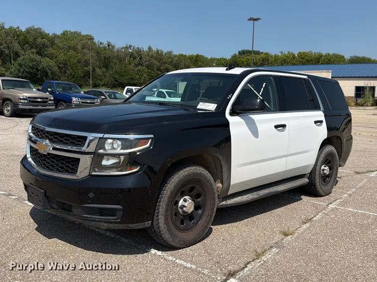 2017 Chevrolet Tahoe Police SUV
