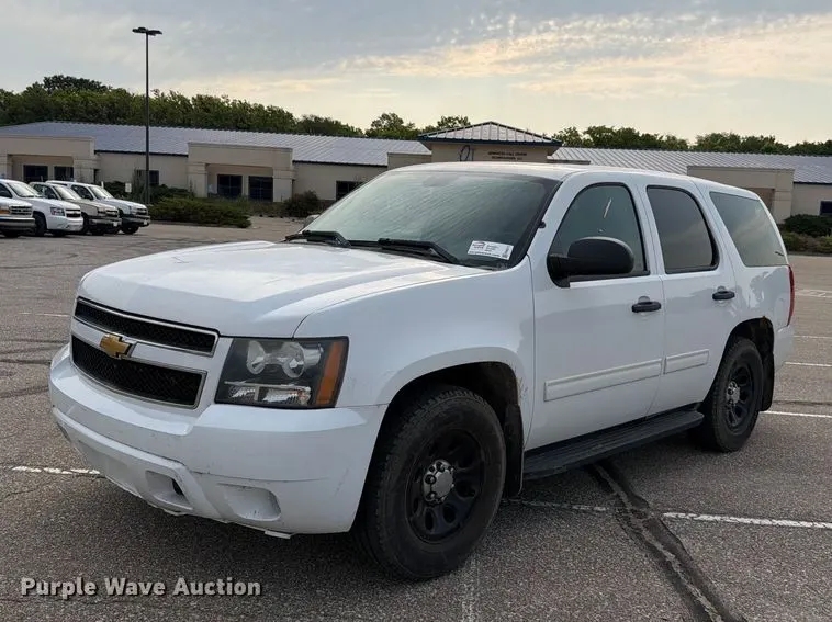 2013 Chevrolet Tahoe Police SUV