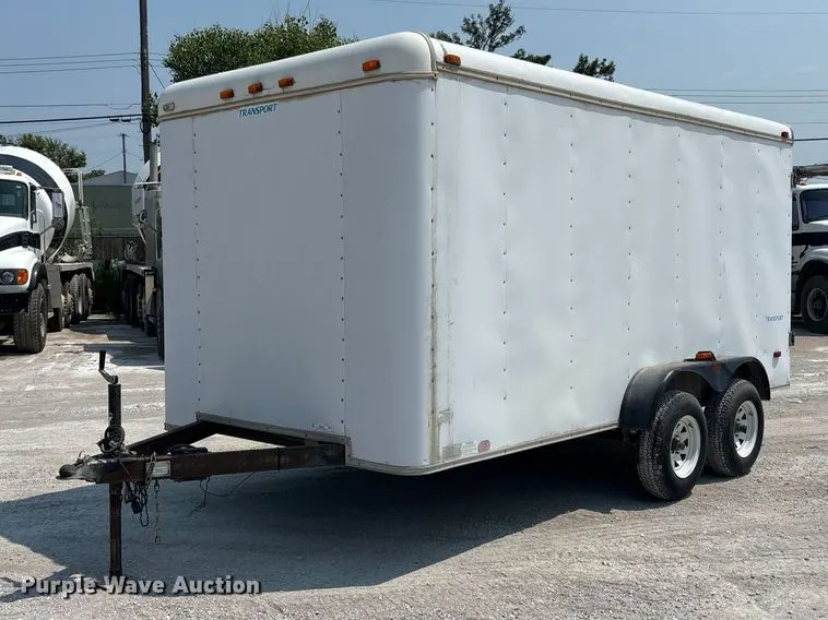 2000 Haulmark TS714TA enclosed cargo trailer