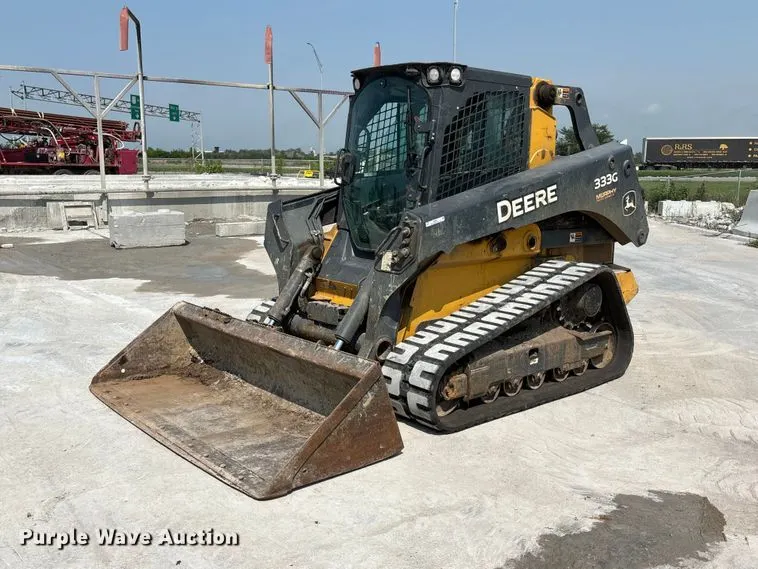 2019 John Deere 333G tracked skid steer loader