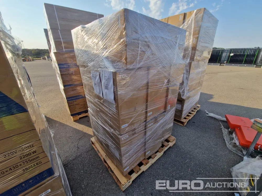 Unused TCL Pallet of 24000BTU Air Conditioner (6 of), 18000BTU Air Conditioner (4 of)