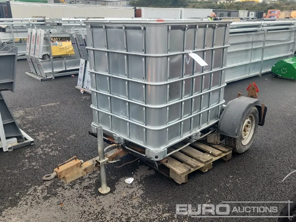 Single Axle IBC Water Bowser Drinker