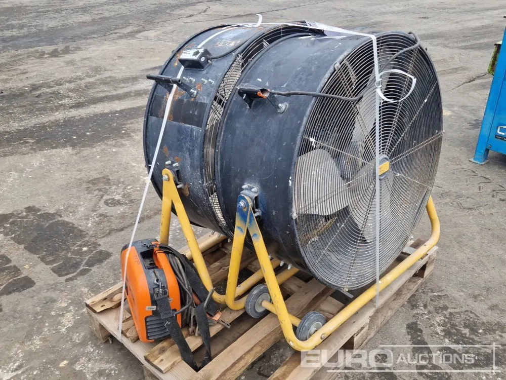 Pallet of Assorted Fans, Kempii Welder