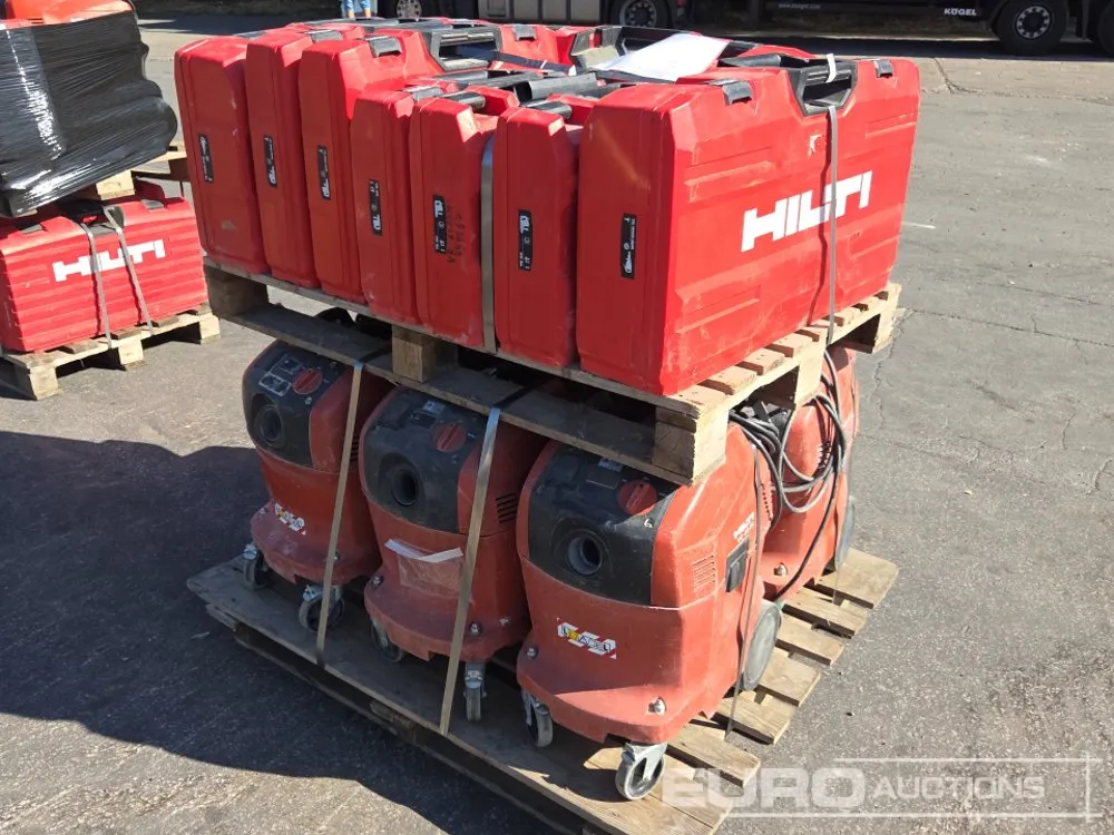 Hilti Various Electric Tools, Vacuum Cleaners