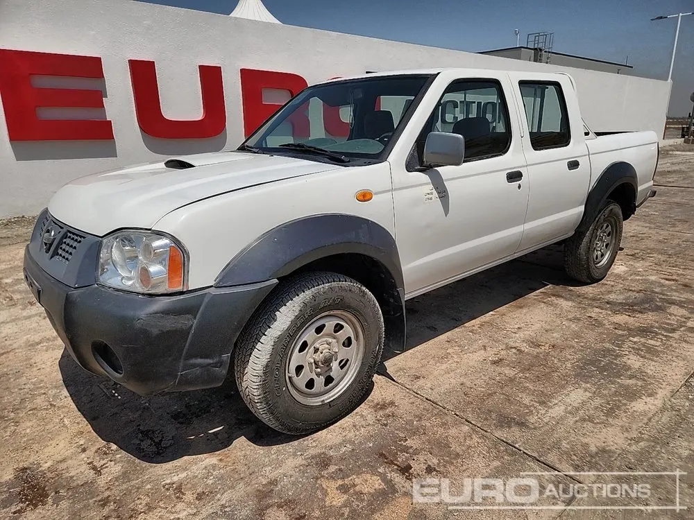 2008 Nissan 4WD Diesel, Manual, Crew Cab Pick-up, A/C, (Missing 4WD Gear Lever) GCC Specification