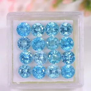 *^8.63 ct Certified Blue Apatite gemstone Parcel ($10,356 Appraisal)