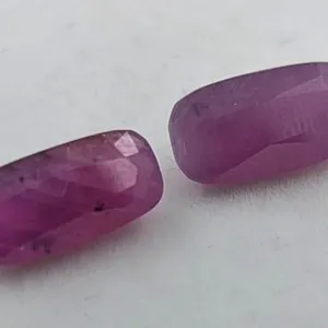 *^9.48 ct Certified Untreated Ruby gemstone pair ($12,050 Appraisal)