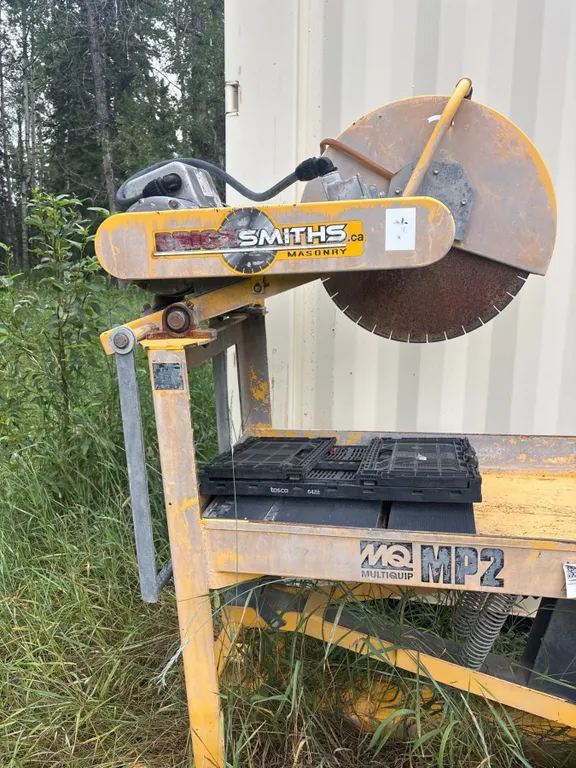 Multiquip MP2 Masonry Saw with Baldor Motor