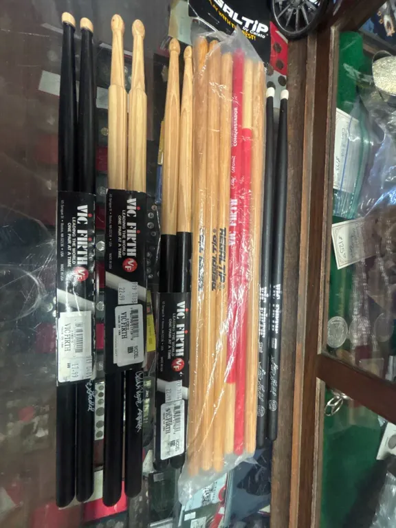 Nine New Sets of Vic Firth and Regal Tip Drum