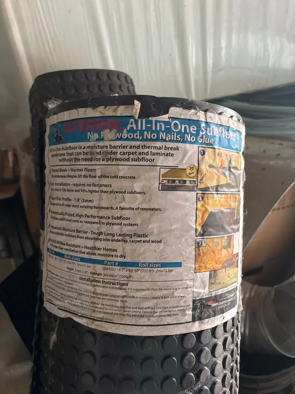 SUPERSEAL All-In-One Subfloor Roll