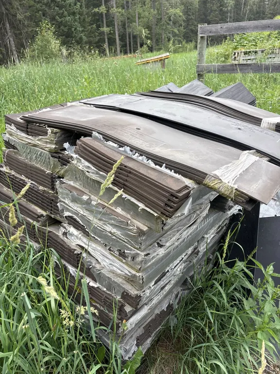 Euroshield Rubber Roofing Shingles Lot