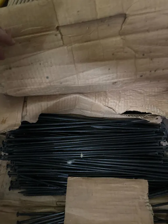 Dekfast #15 HS 16" E-Coat Fasteners, Bulk