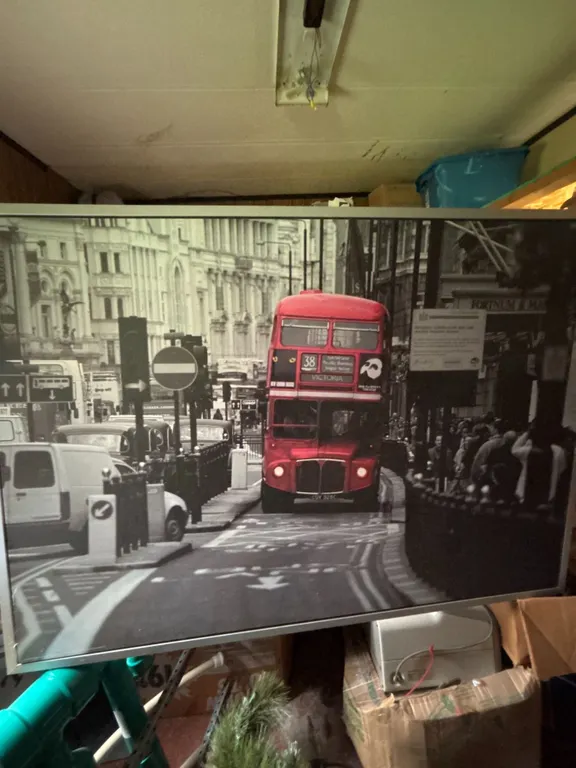 Greg Stout London Red Bus Art Print