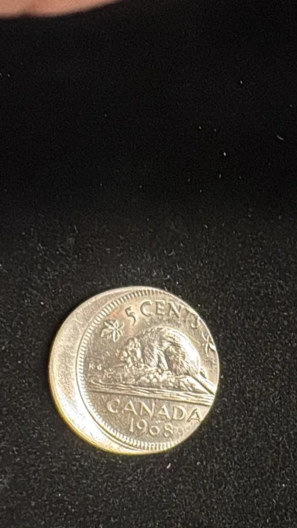 MIS-STRUCK 1968 NICKEL