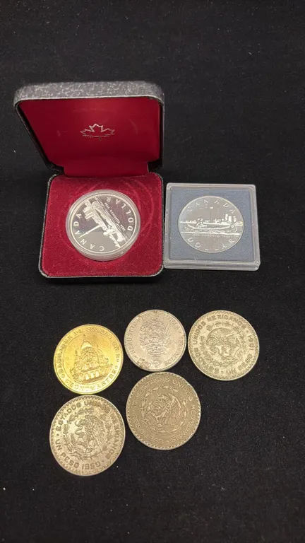 CANADA AND WORLD SILVER COINS