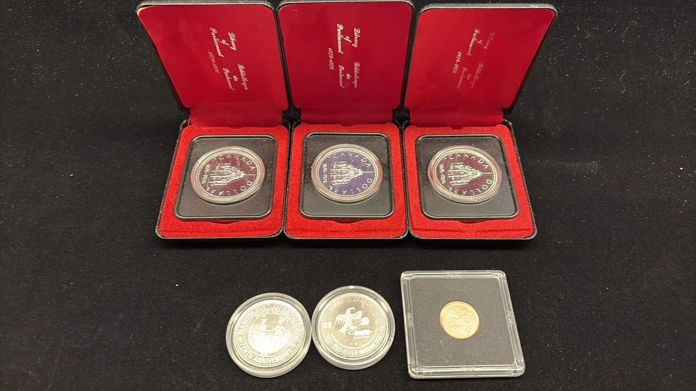 CANADA SILVER COINS