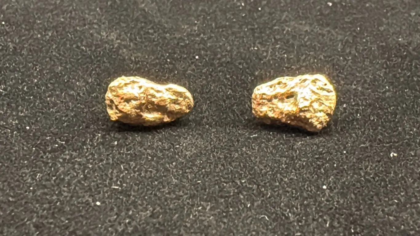 PAIR APPROX 10K EARRINGS (4.2G)