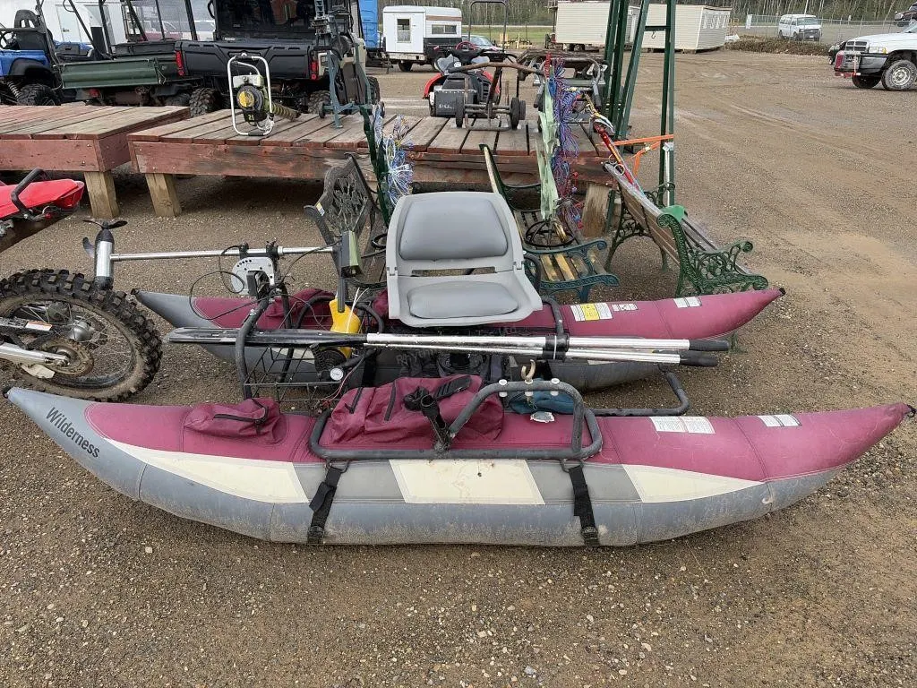 Wilderness Pontoon Fishing Boat - 9 Ft