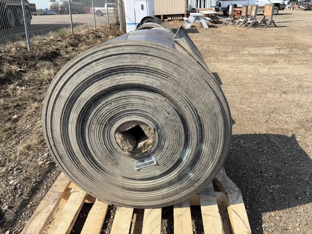 Pallet of Rubber Conveyer Belting