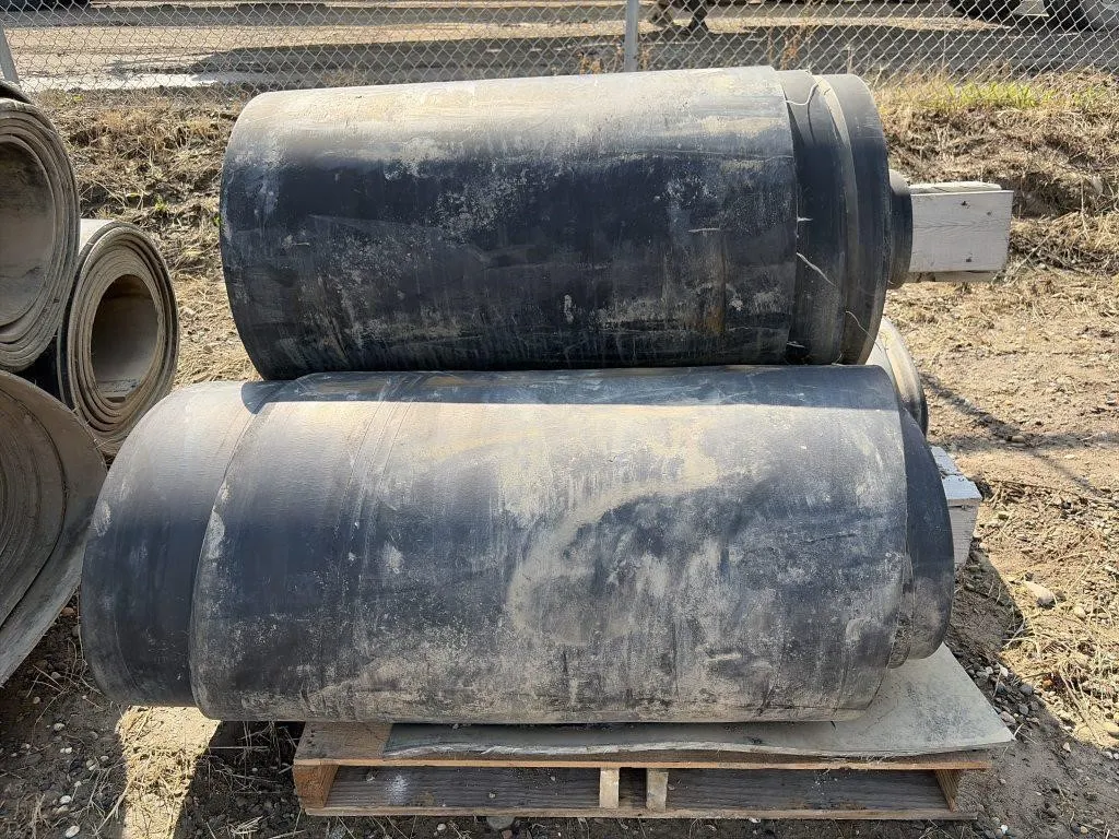 Pallet of Rubber Conveyer Belting