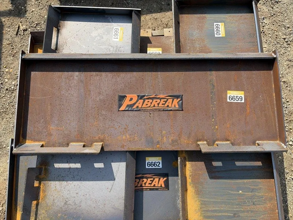 One 2026 Pabreak Skid Steer Quick Attach Plate